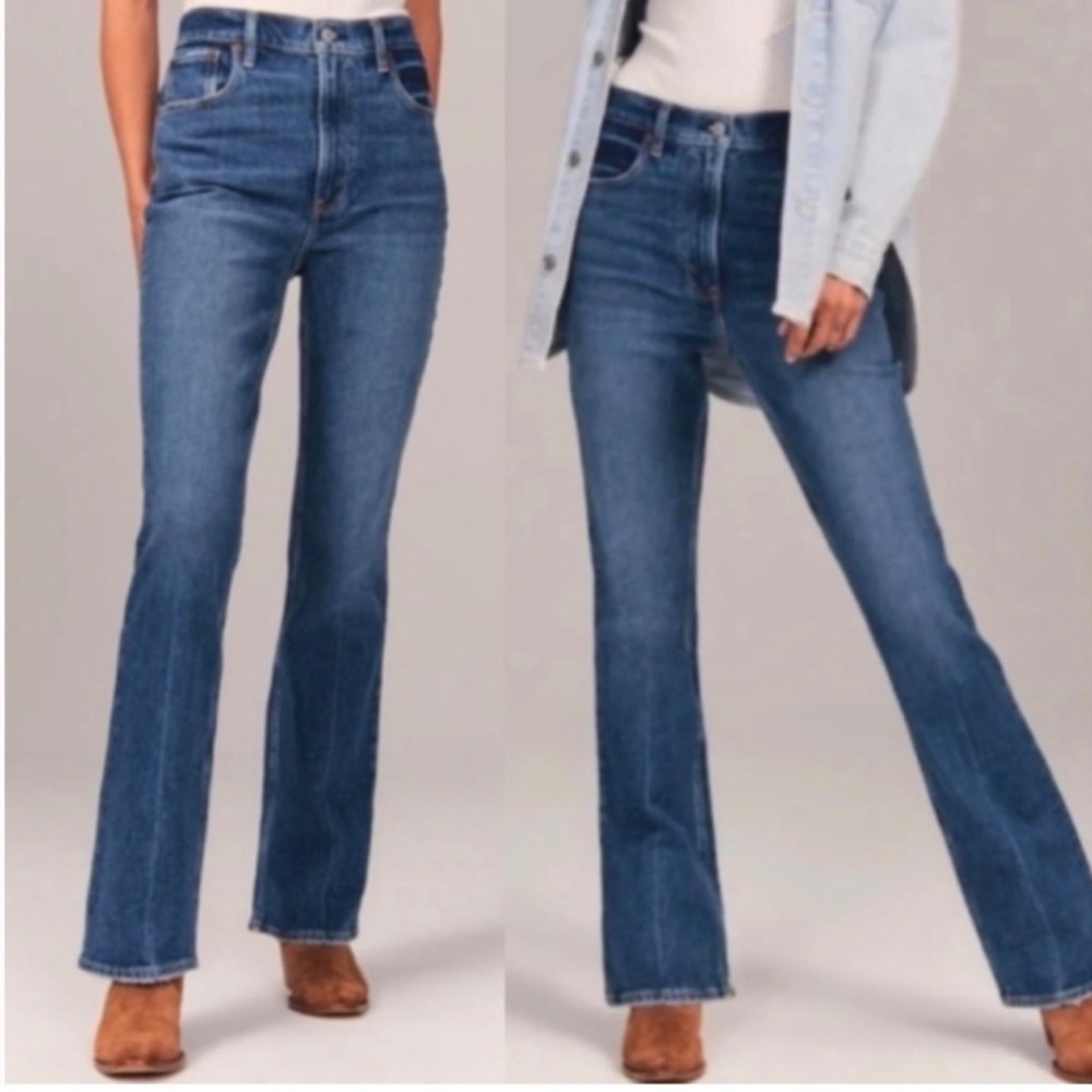 Abercrombie & Fitch The Vintage Flare High Rise Size 2